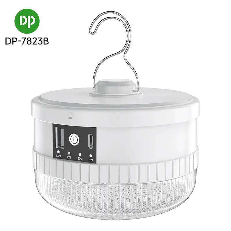 چراغ آویز کمپینگ شارژی DP 80w مدل 7823B
