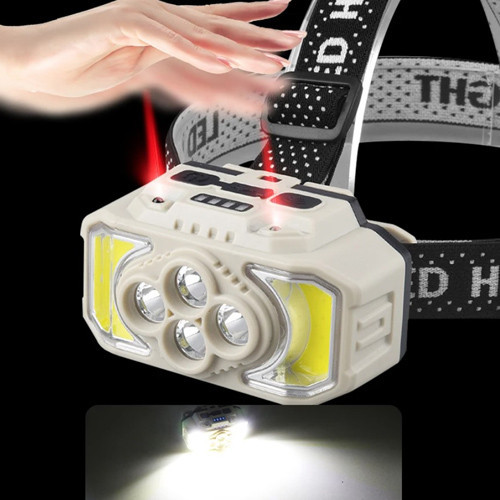 چراغ پیشانی شارژی سنسوردار مدل HX-815S