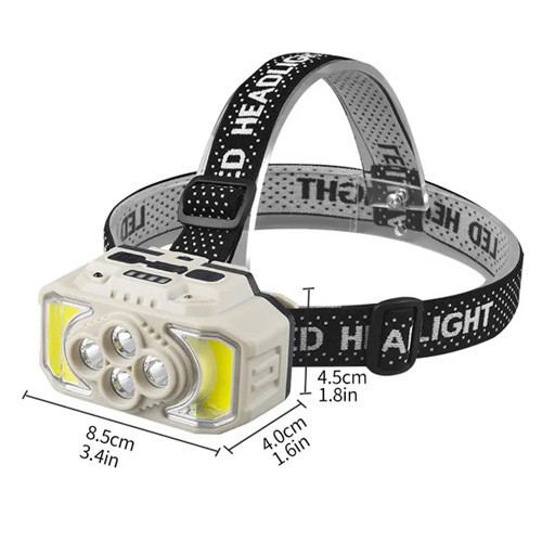 چراغ پیشانی شارژی سنسوردار مدل HX-815S