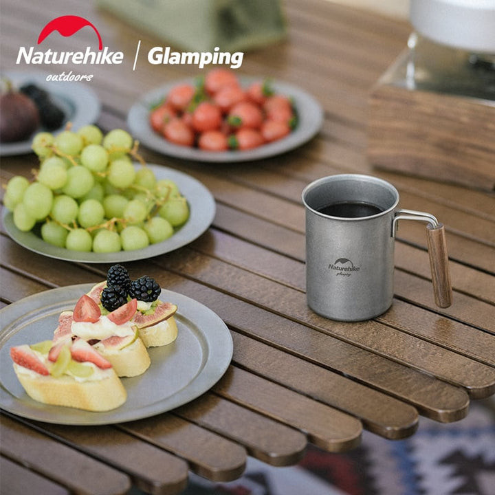 لیوان استیل ۳۵۰میلیلیتر نیچرهایک مدل NH21SJ001